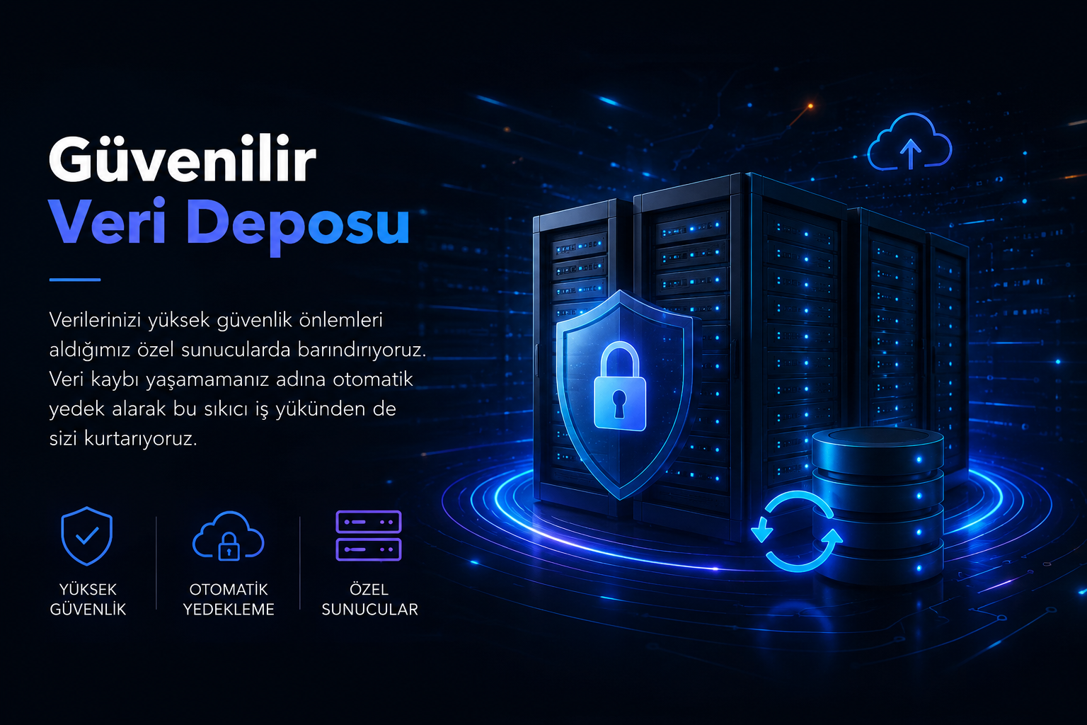 MixCix güvenli veri depolama ve yedekleme altyapısı